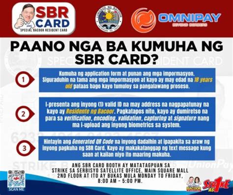 sbr card|SBR Card, Inilunsad na! .
